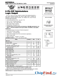 Datasheet H11L2 manufacturer QT